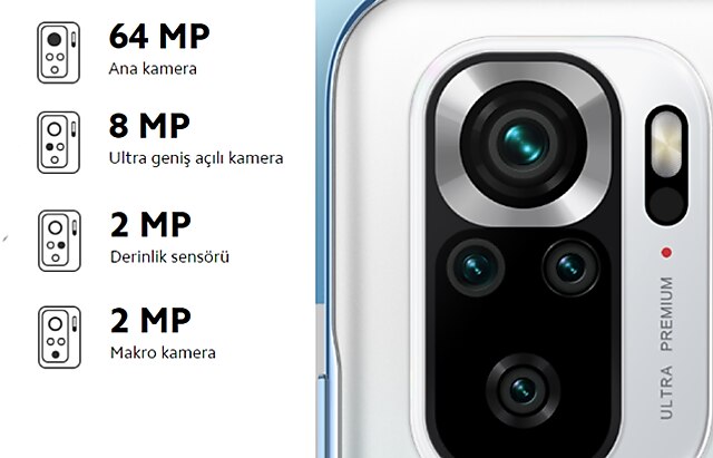 Xiaomi Redmi Note 10S Kamera Özellikleri