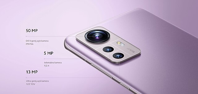 Xiaomi 12 Arka Kamera Sistemi