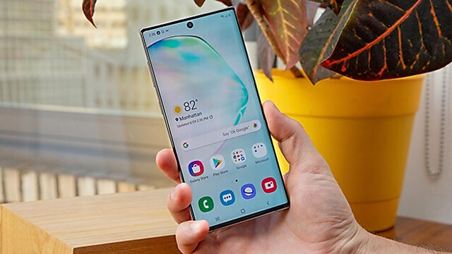 Samsung Galaxy Note 10 Kapasite